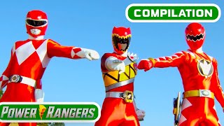 ALL Rangers Team Ups | Power Rangers Dino Charge, Beast Morphers, Super Ninja Steel | Crossovers