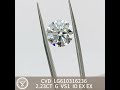 2.23ct g vs1 cvd cost lab grown diamonds sustainable brilliance by igi丨messigems lg610316236