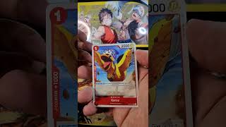 One Piece TCG Kingdoms of Intrigue (OP-04) Hit!! Sanji SR Hit!!  #tcg #onepiece