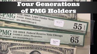 Four Generations of PMG Holders