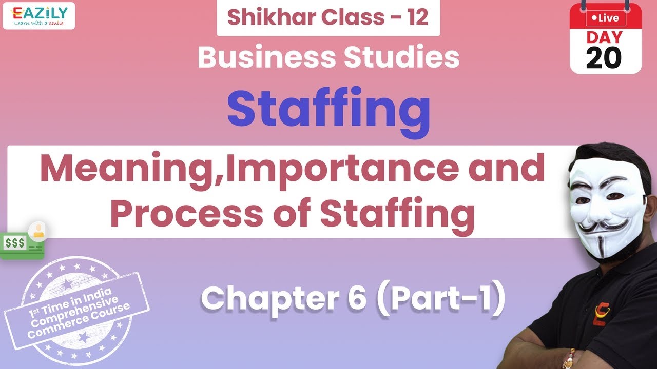 Class 12 Staffing: Meaning, Importance And Process Of Staffing - YouTube