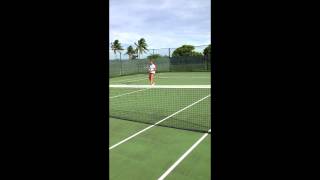 Antonella Santeusanio Collegiate Tennis Video