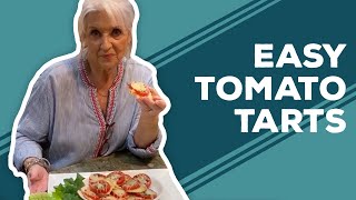 Quarantine Cooking: Easy Tomato Tarts Appetizer Recipe