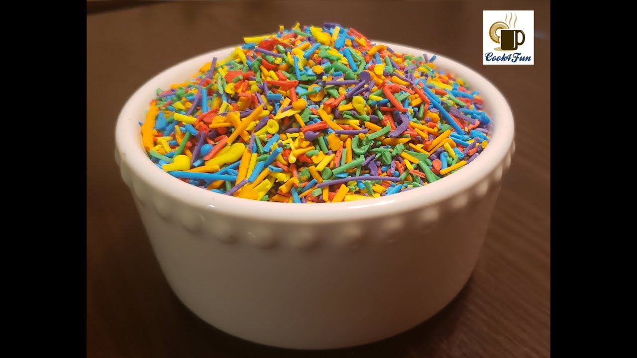How To Make Sprinkles Rainbow Sprinkles Youtube