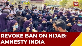 Amnesty India Seeks To Revoke Hijab Ban In Schools \u0026 College| Review Anti Cow Slaughter Law: Amensty