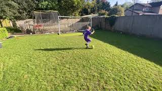 8 year old footballer shows sick skills combo