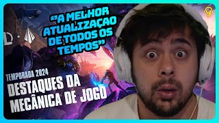 YODA REAGE AS NOVAS MECANICAS DO LOL DA TEMPORADA 2024 | Lives do Yoda