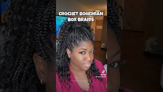 💫CROCHET BOHEMIAN BOX BRAIDS HAIRSTYLES + CROCHET BRAID PATTERN💫 #protectivestyles #braidhairstyles