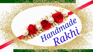 How To Make Handmade Rakhi At Home | Rakhi Making Ideas For Raksha Bandhan | New Rakhi Design | Diy