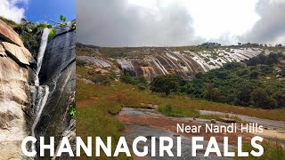 Channagiri Falls on Channagiri Hills near Nandi Hills | Channapura Falls Summer Gift to Karnataka