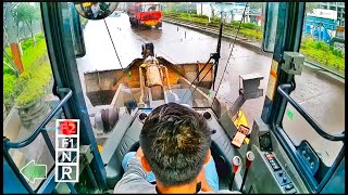 POV DRIVING WHEEL LOADER XCMG Lw500hv‼️Pergi Bongkar dan Aduk Batu bara