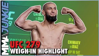 UFC 279 Full Card Weigh-In Highlights: Khamzat Chimaev, Two Others Miss Weight
