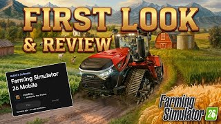 Farming Simulator 26 Mobile First Look And Review 🚀✅️