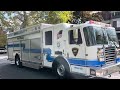 Union County Hazmat (NJ) HM-10 arriving on scene of a MVA | Video: 461