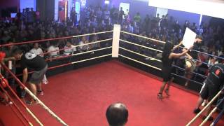 Gala de boxe Lafrenière Salvatore Rufolo vs Danick Mercier