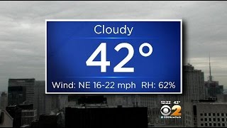 4/8 Afternoon Forecast: Cloudy, Cold & 42