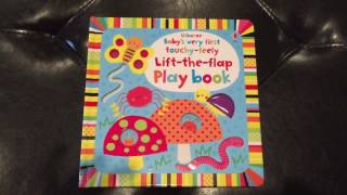 Usborne Baby's Very First Touchy-Feely Lift-the-Flap Play Book