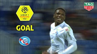 Goal Lebo MOTHIBA (90' +3) / Montpellier HSC - RC Strasbourg Alsace (1-1) (MHSC-RCSA) / 2018-19