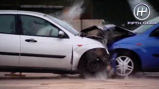 Head to Head Crash at 30mph: What Happens? | Fifth Gear