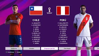PERU VS CHILE - ELIMINATORIAS MUNDIAL QATAR 2022 (PES 2020)