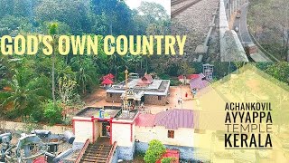 GOD'S OWN COUNTRY (Kerala) Achankovil  ayyappa temple EXPLORING KERALA!!!