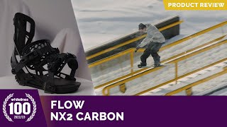 Flow NX2 Carbon 2023 Snowboard Binding Review