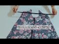 ✂️very stylish summer dresses 🔥only 1 meter fabric 💃 sew only 10 minute ♥️cut and sew summer dresses