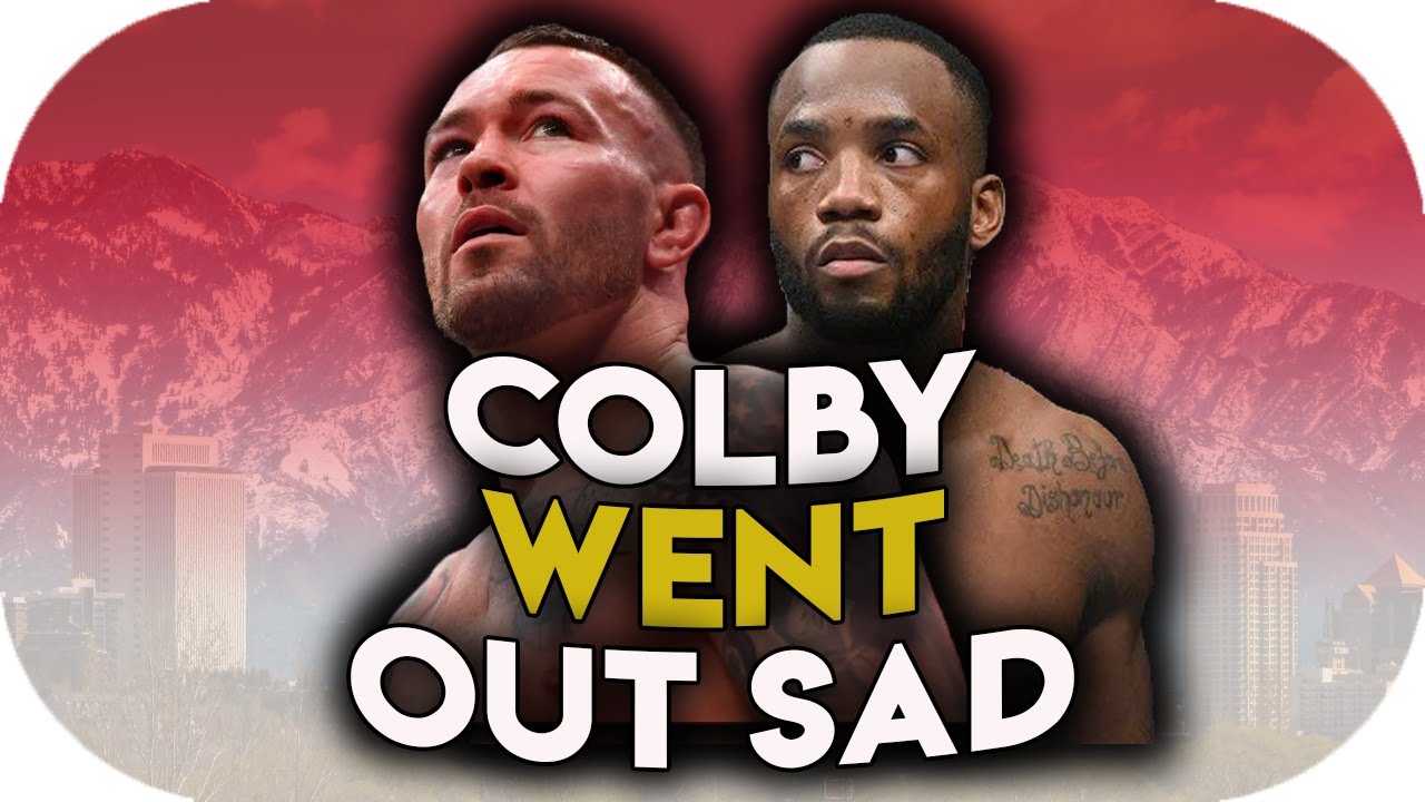 Here’s Why COLBY Looked “OFF” Against LEON… | UFC 296 EDWARDS Vs ...