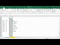 엑셀 왕초보 도 1시간만 공부하면  실무 작업을 할수있어요 MS Excel tutorial