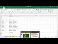 엑셀 왕초보 도 1시간만 공부하면  실무 작업을 할수있어요 MS Excel tutorial