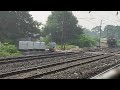 13180 dn siuri sealdah memu express departure from bandel station..