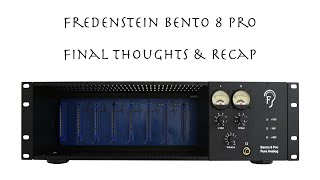 Bento 8 Pro Recap Fredenstein Bento 8 Pro Final Thoughts