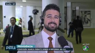 Confusão marca debate sobre a reforma na CCJ