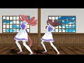 【mmdウマ娘】ブルボンとライスでfitsのcmダンス