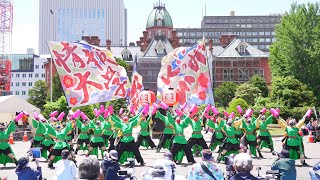 [4K] 江別まっことえぇ＆北海道情報大学　YOSAKOIソーラン祭り 2022 土曜日