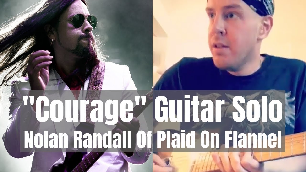 Courage (Guitar Solo) The Tragically Hip - Nolan Randall Of Plaid On ...