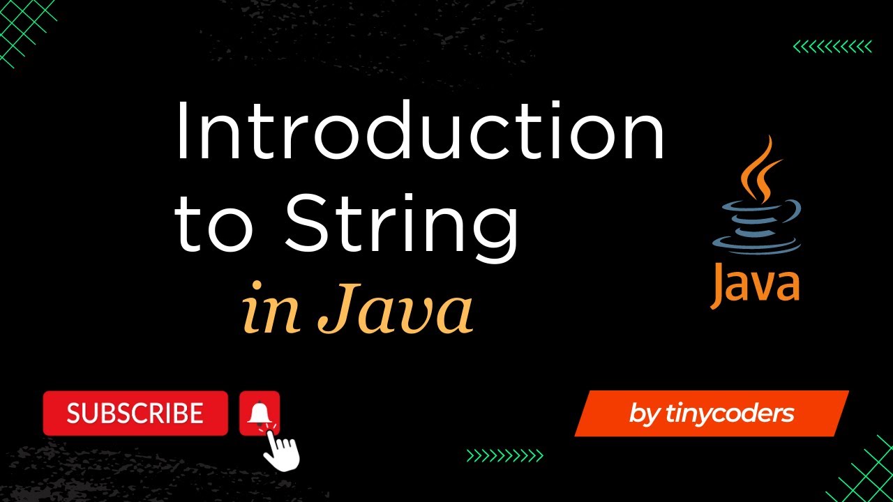 Introduction To String In Java String Playlist Youtube
