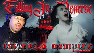 THIS WAS A MOVIE!! | Falling in Reverse | I'M NOT A VAMPIRE: REVAMPED | Rapper REACTION | COMMENTARY