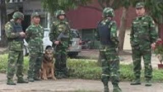 Security at Vietnam border ahead of Kim arrival