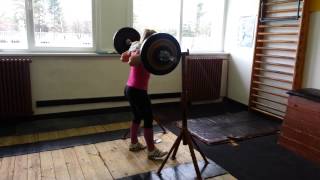 March 30, 2015- Back Squat 4x100kg