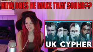 REACTION TO D-LOW - UK BEATBOX CYPHER 2021