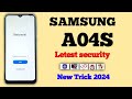 Samsung Galaxy A04S Frp Bypass Android 12/13 Without PC | Samsung (SM-A047F) | Google Account Unlock