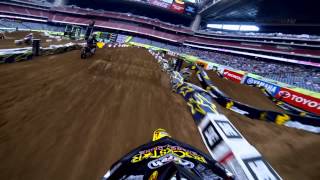 GoPro HD: Blake Wharton Practice 2013 Monster Energy Supercross from Houston