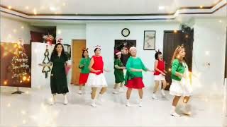 It's Christmas Time - Line Dance by Sanggar Tari Delta