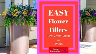 EASY DIY Outdoor Flower Arrangement
