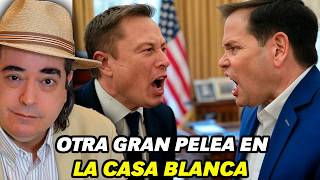 Elon Musk y Marco Rubio discuten a gritos