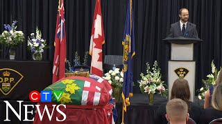 ‘We live in a broken world’: Wife of OPP officer shot in the line of duty