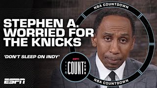 Stephen A: I'm with my Knicks BUT I'm NOT sleeping on the Pacers! | NBA Countdow
