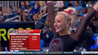 Olivia Aepli (Ohio State) - Balance Beam (9.575) - Ohio State at UCLA 2018