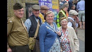 Haworth 1940s weekend, May 2019. Its Party Time! 40's Music, Dance and High St, HD Vid pics. Vid 1/2